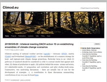 Tablet Screenshot of climod.eu